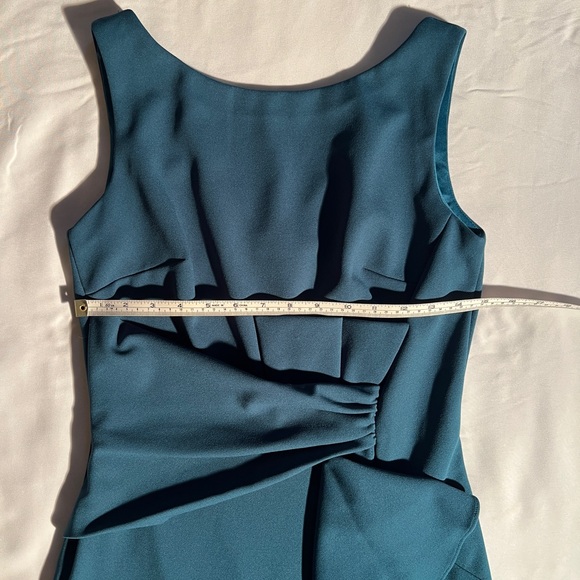 Betsy & Adam Teal Blue Maxi Dress - Picture 4 of 7